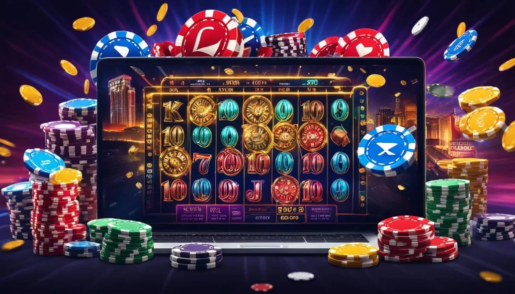 Hình ảnh một trận đấu bóng đá đang diễn ra với các biểu tượng cá cược trực tiếp